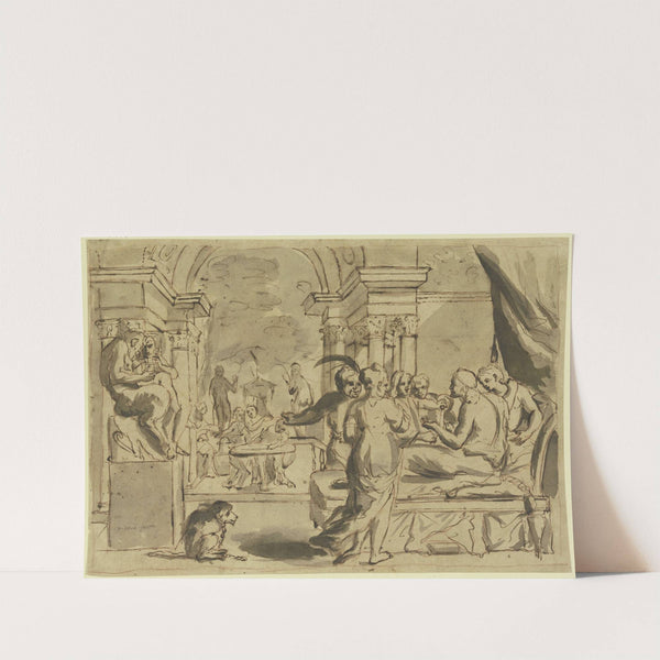 Die Ausschweifungen des verlorenen Sohnes by Pietro Testa