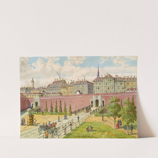 Die beiden Kärntnertore by Franz Gerasch