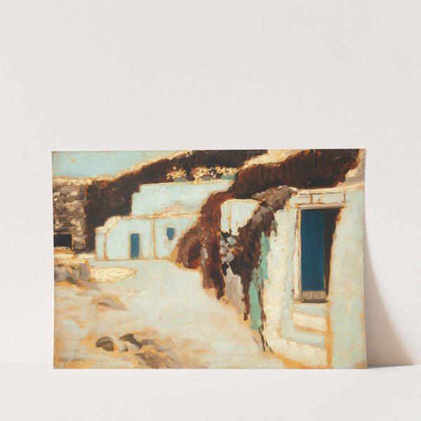 Die blauen Türen auf Ponza by Hermann Urban