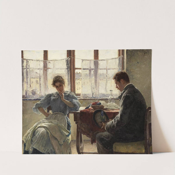Die Brautwerbung (1896) by Carl Zewy