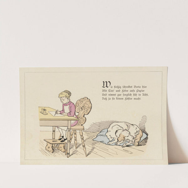 Die brave Berta und die böse Lina Pl.07 by Lothar Meggendorfer