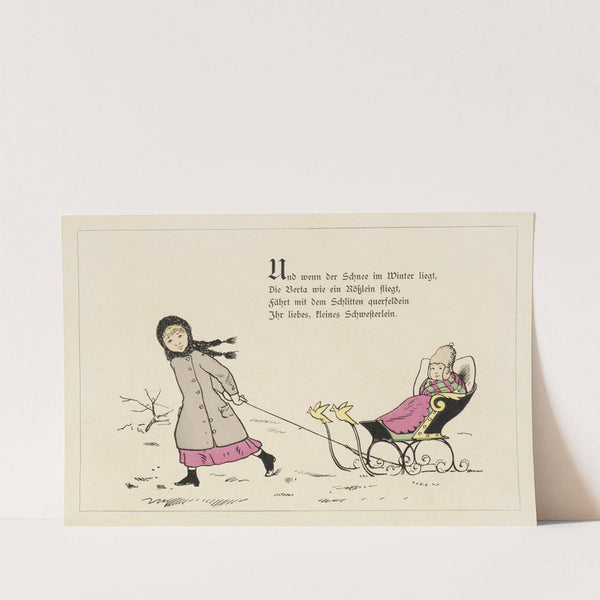 Die brave Berta und die böse Lina Pl.15 (1905) by Lothar Meggendorfer