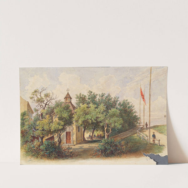 Die Brigitta-Kapelle in Wien-Brigittenau by Gustav Zafaurek