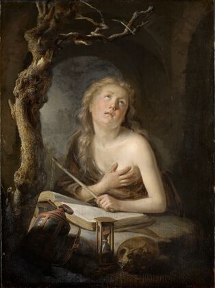 Die büssende Maria Magdalena in der Einöde