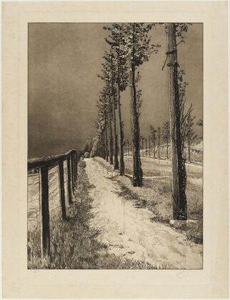 Die Chaussee (Vier Landschaften, Opus VII, Blatt 2)