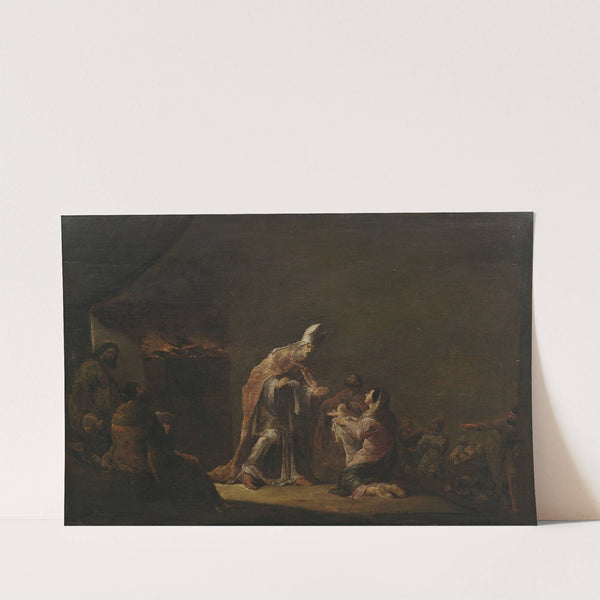 Die Darstellung im Tempel by Leonaert Bramer