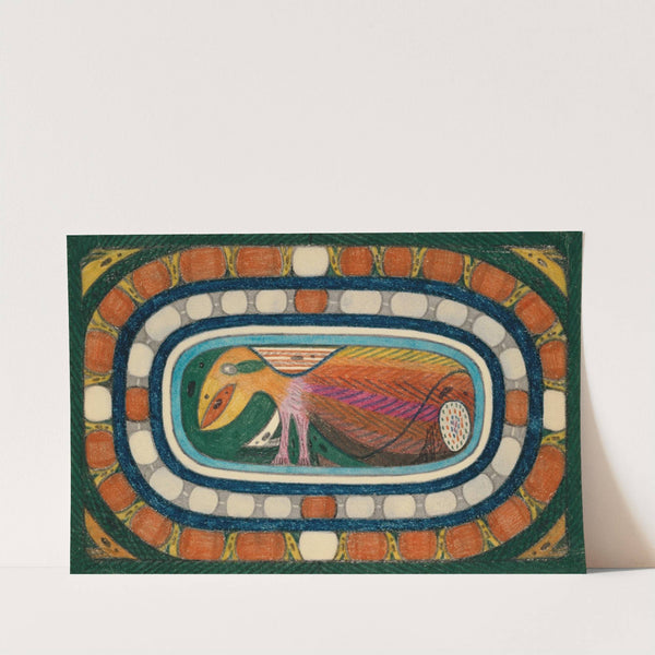 Die Delphine; Ein absolutt, ungefährlicher Riesen=Vogel (1928) by Adolf Wölfli