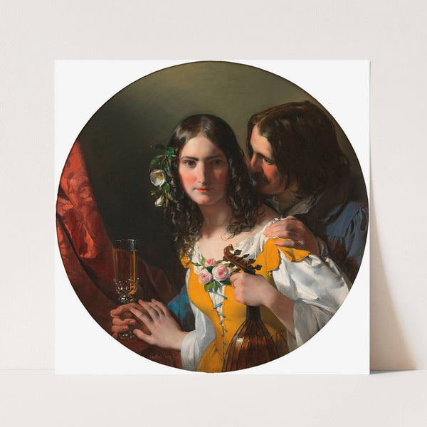 Die drei köstlichsten Dinge by Friedrich von Amerling