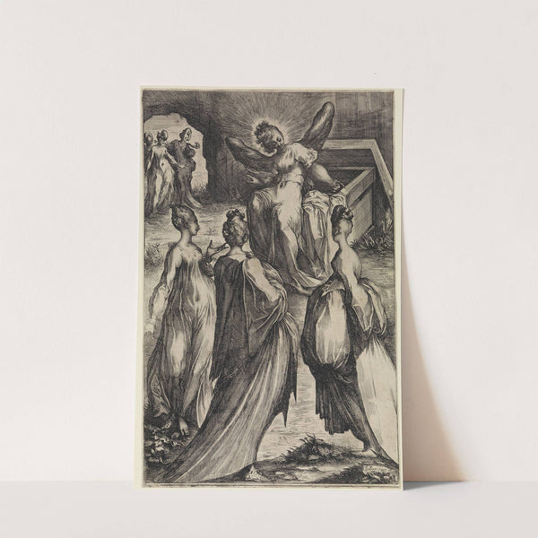 Die drei Marien am Grabe Christi by Jacques Bellange