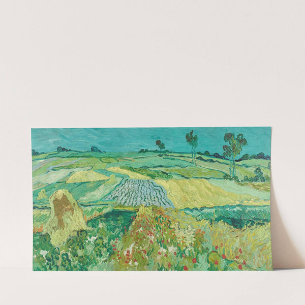 Die Ebene Von Auvers (1890) by Vincent van Gogh