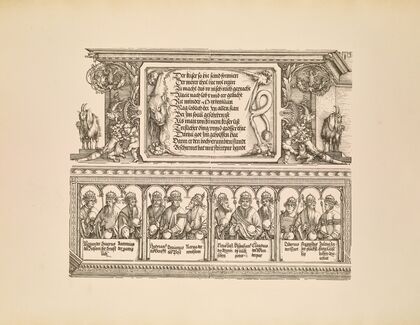 Die Ehrenpforte des Kaisers Maximilian I Pl.01