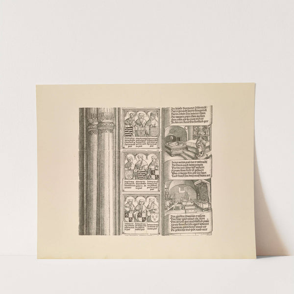 Die Ehrenpforte des Kaisers Maximilian I Pl.03 (1885) by Eduard Chmelarz