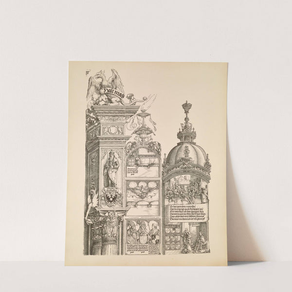 Die Ehrenpforte des Kaisers Maximilian I Pl.04 (1885) by Eduard Chmelarz