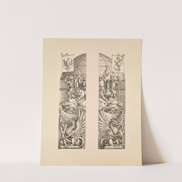 Die Ehrenpforte des Kaisers Maximilian I Pl.09 (1885) by Eduard Chmelarz