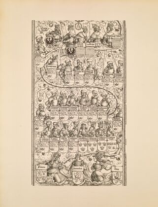 Die Ehrenpforte des Kaisers Maximilian I Pl.12