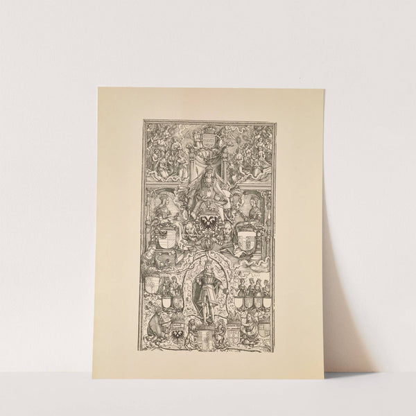 Die Ehrenpforte des Kaisers Maximilian I Pl.13 (1885) by Eduard Chmelarz