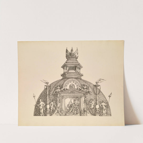 Die Ehrenpforte des Kaisers Maximilian I Pl.15 (1885) by Eduard Chmelarz