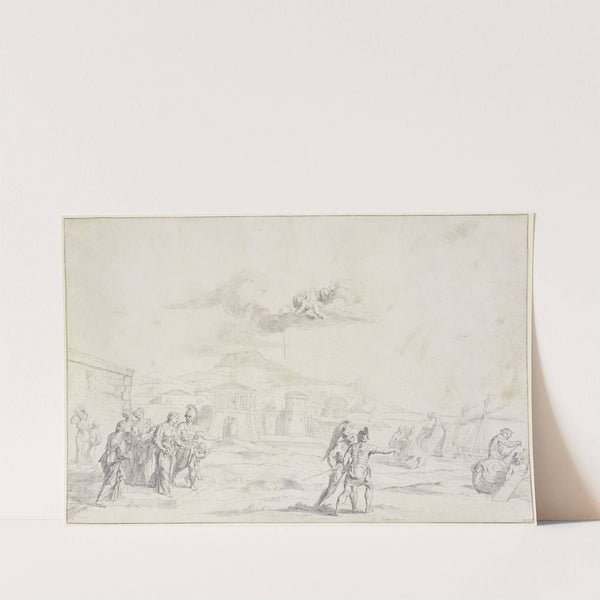 Die Entführung und Einschiffung der Helena durch Paris by Raymond Lafage