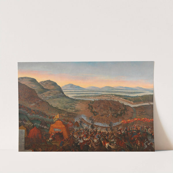 Die Entsatzschlacht Wiens 1683 by Franz Geffels