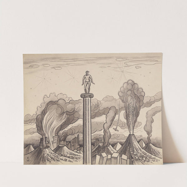 Die Erde bebt by Karl Wiener