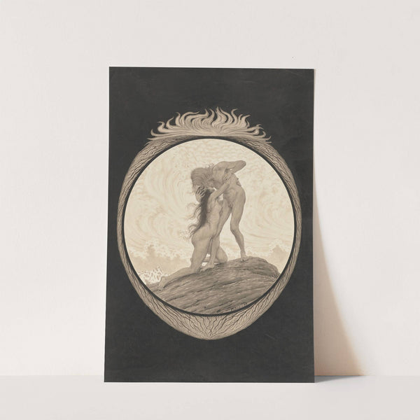 Die Erde (The Earth) (1893) by Hugo Höppener (Fidus)