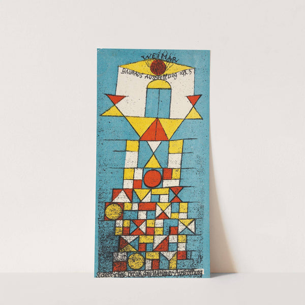 Die erhabene Seite by Paul Klee