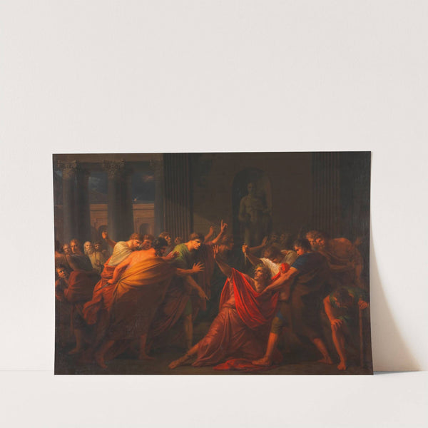 Die Ermordung Julius Caesars (1818) by Heinrich Friedrich Füger