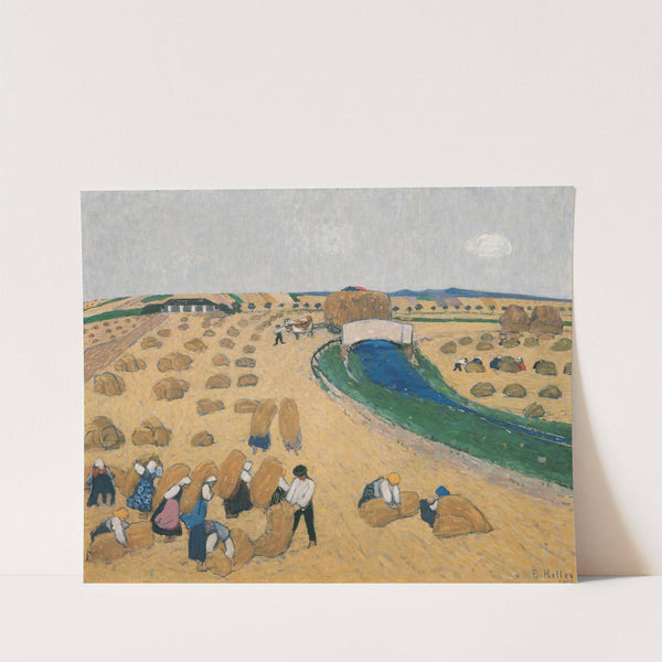 Die Ernte (1908) by Broncia Koller-Pinell