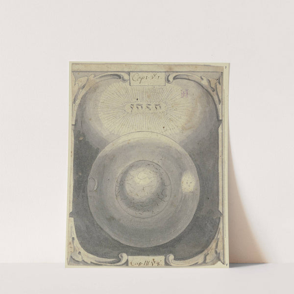 Die Erschaffung von Himmel und Erde by Johann Jakob von Sandrart