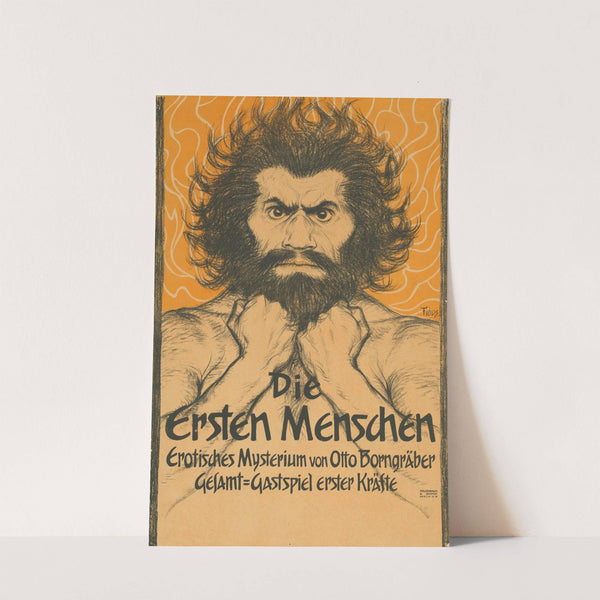 Die ersten Menschen. Erotisches Mysterium von Otto Borngräber (1908) by Hugo Höppener (Fidus)