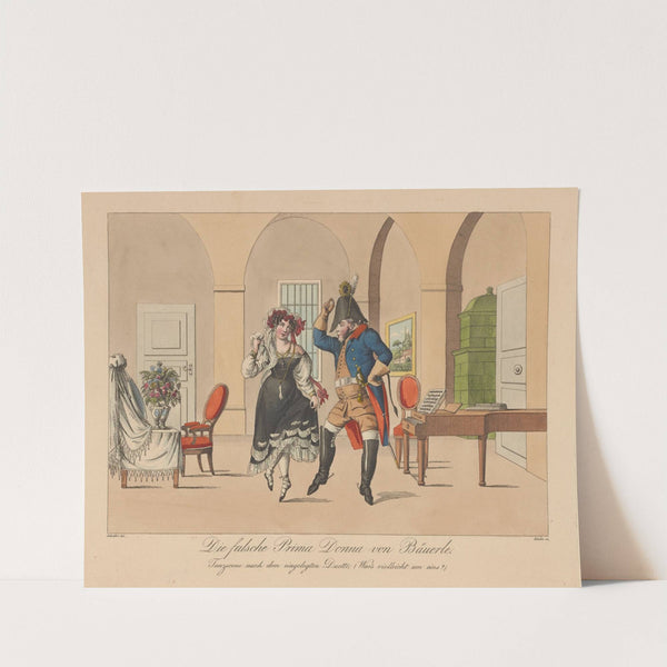 Scene aus dem Kobold.; Feenballet in zwei Abtheilungen und fünf Tableaux von Hrn. J. Perrot (1838) by Johann Christian Schoeller