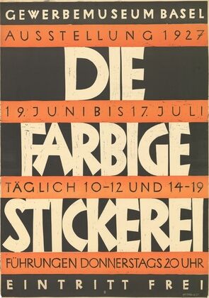 Die farbige Stickerei – Gewerbemuseum Basel