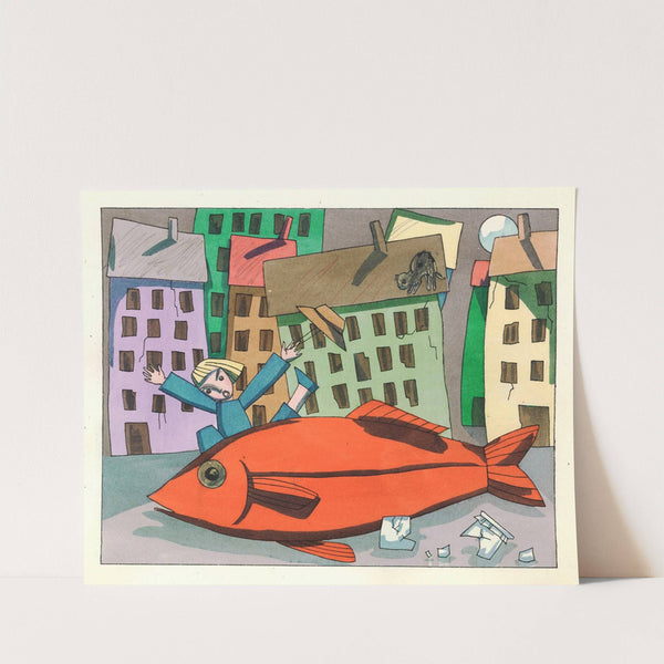 Die Fischreise Pl.02 by Tom Seidmann-Freud