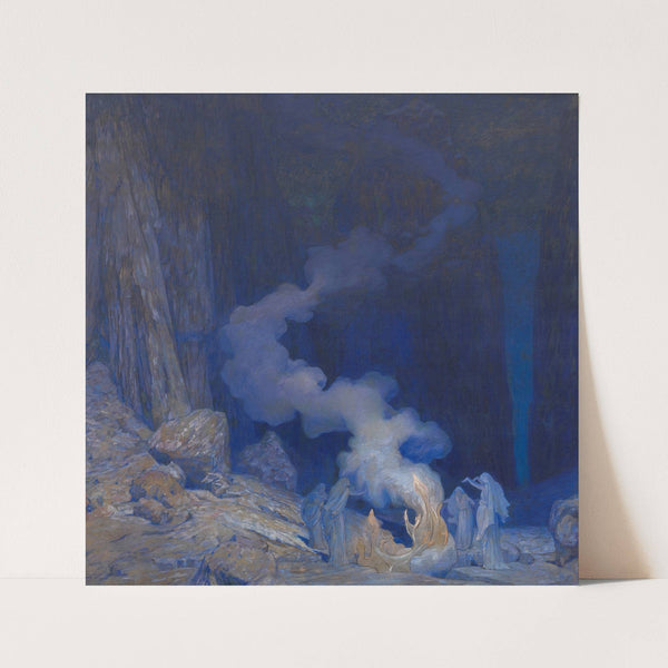 Die Flamme (1902) by Wilhelm Bernatzik