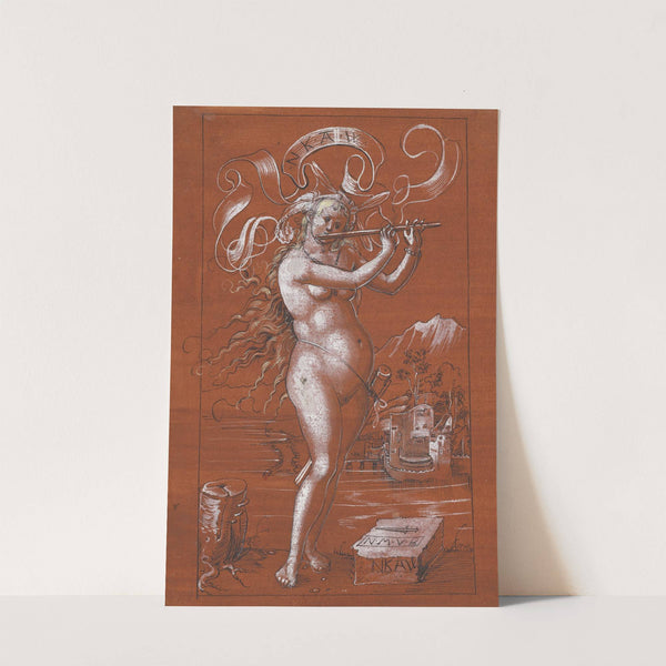 Die Flötenspielerin by Niklaus Manuel