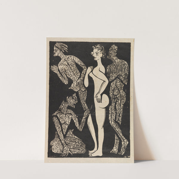 Die Frau und die Männer (1937) by Ernst Ludwig Kirchner