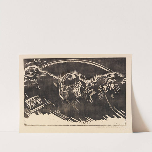 Die Freiwilligen by Käthe Kollwitz