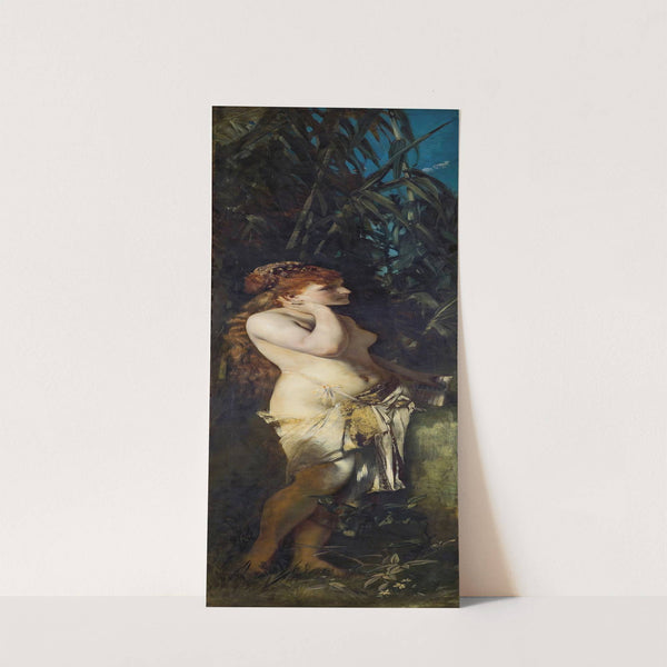Die fünf Sinne; Das Gehör by Hans Makart