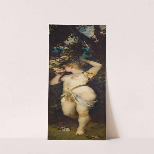 Die fünf Sinne; Der Geruch by Hans Makart