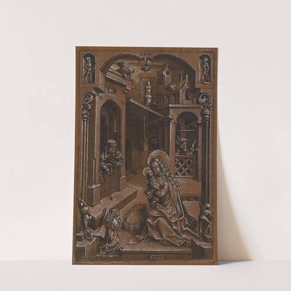 Die Geburt Christi by Mair von Landshut