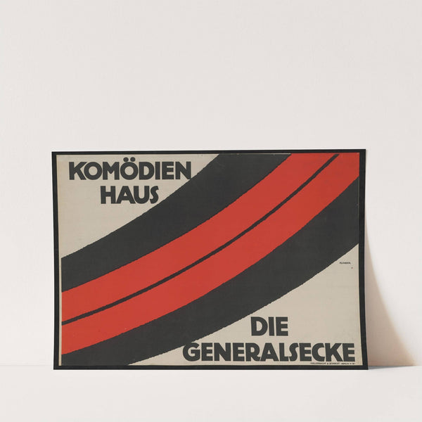 Die Generalsecke, Aufführung im Komödienhaus (1912) by Julius Klinger