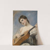 Die Gitarrenspielerin by Franz Russ the younger