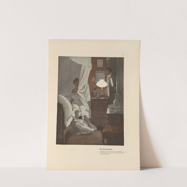 Die Gouvernante (1908) by Ferdinand Freiherr von Reznicek