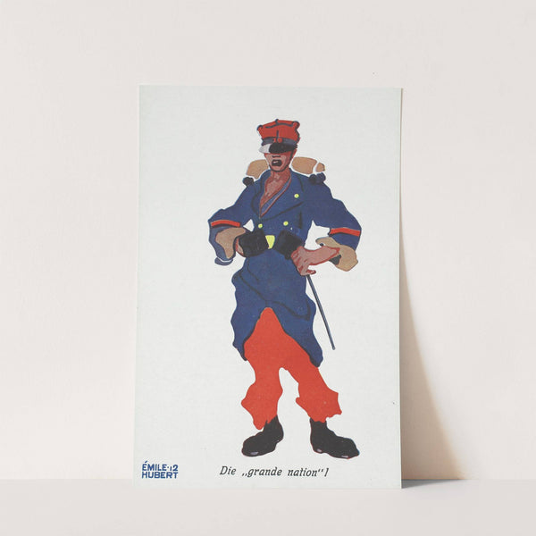 Die ‘grande Nation’! (1914) by Emil Huber