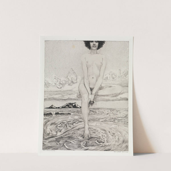 Die große Göttin (Zelt, Opus XIV, 2. Teil, Nr. 26) (1915) by Max Klinger