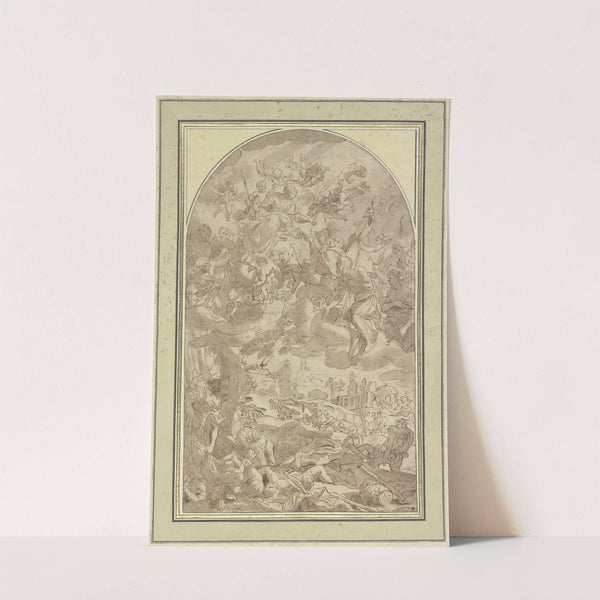 Die große Pest zu Neapel im Jahre 1656 by Giacomo Farelli