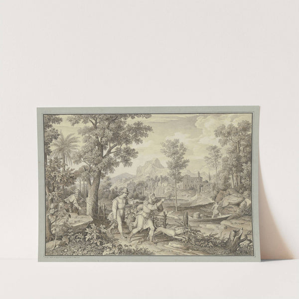 Die große Traube aus Kanaan by Joseph Anton Koch