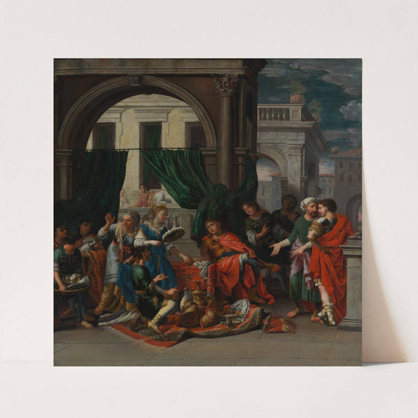 Die Großmut des Scipio by Johann Heiss