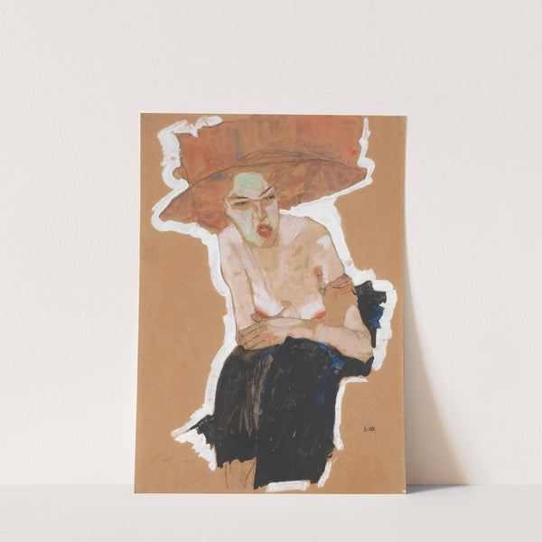 Die Hämische (1910) by Egon Schiele