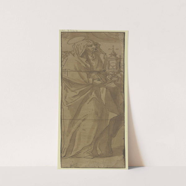 Die Heilige Klara von Assisi by Maerten De Vos